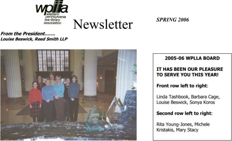 WPLLA Cheer 2006 Cover